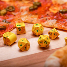 Pizza Margherita RPG kauliukų rinkinys Q WORKSHOP Pizza Margherita RPG kauliukų rinkinys Q WORKSHOP