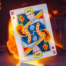 the Fantastic 4 žaidimo kortos Theory11