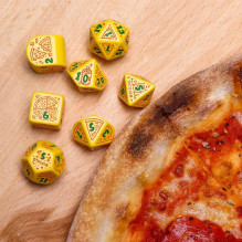 Pizza Margherita RPG kauliukų rinkinys Q WORKSHOP Pizza Margherita RPG kauliukų rinkinys Q WORKSHOP