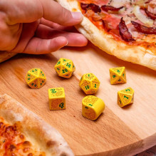 Pizza Margherita RPG kauliukų rinkinys Q WORKSHOP Pizza Margherita RPG kauliukų rinkinys Q WORKSHOP
