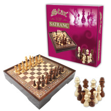 Vip Chess Set Walnut S...