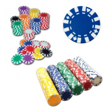 Pokerio žetonai 50 vnt. (mėlynos spalvos) Star Pokerio žetonai 50 vnt. (mėlynos spalvos) Star