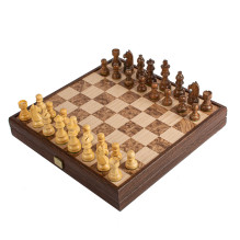 Riešutmedžsio Šachmatų rinkinys 35x35cm su Stauntono šachmatų figūrėlėmis Manopoulos Riešutmedžsio Šachmatų rinkinys 35x35cm su Stauntono šachmatų figūrėlėmis Manopoulos