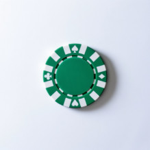 Pokerio žetonai 50 vnt. (žalios spalvos) Star