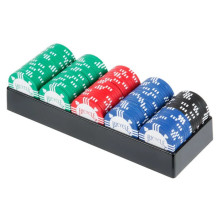 100 Pokerio žetonų rinkinys...