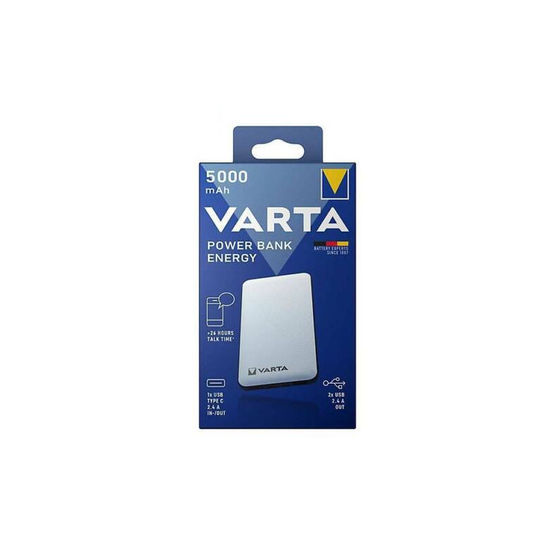 Varta Power bank Energy 5000mAh 57975 external battery (powerbank)