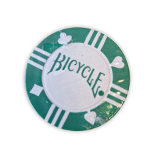Pokerio žetonai 20 vnt. (Žalios sp.) Bicycle Pokerio žetonai 20 vnt. (Žalios sp.) Bicycle