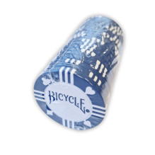 Kosmetinis defektas Pokerio žetonai 20 vnt. (Mėlynos sp.) Bicycle Kosmetinis defektas Pokerio žetonai 20 vnt. (Mėlynos sp.) Bicycle