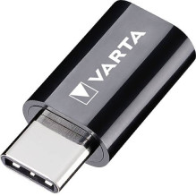 Varta Charge &amp; sync Micro USB - USB type C 57945 adapteris