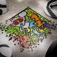 Keith Haring dėlionė 1000 detalių Theory11 Keith Haring dėlionė 1000 detalių Theory11