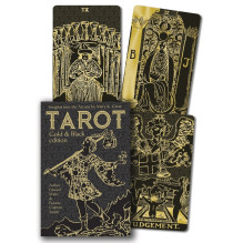 Tarot Gold and Black Edition taro kortos Lo Scarabeo