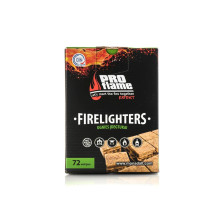 Lighter Pro Flame Expert Firelighters, 8 cm x 13 cm, 72 pcs Lighter Pro Flame Expert Firelighters, 8 cm x 13 cm, 72 pcs