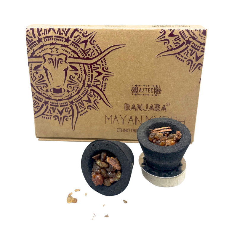 Resin incense bags Myrrh scented Banjara