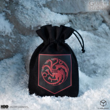 Game of Thrones. Targaryen kauliukų maišelis Q-Workshop Game of Thrones. Targaryen kauliukų maišelis Q-Workshop
