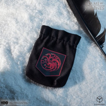 Game of Thrones. Targaryen kauliukų maišelis Q-Workshop Game of Thrones. Targaryen kauliukų maišelis Q-Workshop