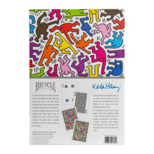 Bicycle Artist Series: Keith Haring Žaidimo kortų rinkinys dėžutėje Bicycle Bicycle Artist Series: Keith Haring Žaidimo kortų rinkinys dėžutėje Bicycle