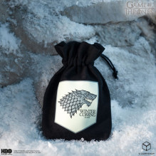 Game of Thrones. Stark kauliukų maišelis Q-Workshop Game of Thrones. Stark kauliukų maišelis Q-Workshop