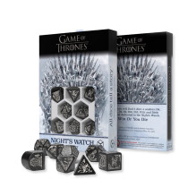 Game of Thrones. Night's Watch kauliukų rinkinys Q-WORKSHOP Game of Thrones. Night's Watch kauliukų rinkinys Q-WORKSHOP