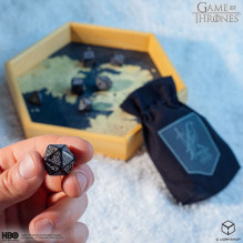 Game of Thrones. Night's Watch kauliukų rinkinys Q-WORKSHOP Game of Thrones. Night's Watch kauliukų rinkinys Q-WORKSHOP