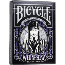 Bicycle Wednesday Addams žaidimo kortos
