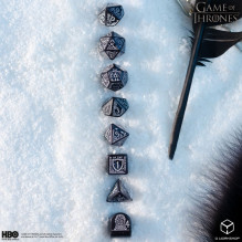 Game of Thrones. Night's Watch kauliukų rinkinys Q-WORKSHOP Game of Thrones. Night's Watch kauliukų rinkinys Q-WORKSHOP
