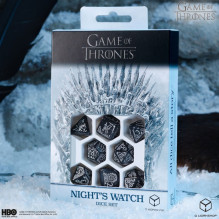 Game of Thrones. Night's Watch kauliukų rinkinys Q-WORKSHOP Game of Thrones. Night's Watch kauliukų rinkinys Q-WORKSHOP