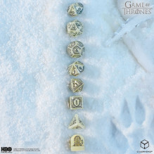 Game of Thrones. Stark kauliukų rinkinys Q-WORKSHOP Game of Thrones. Stark kauliukų rinkinys Q-WORKSHOP