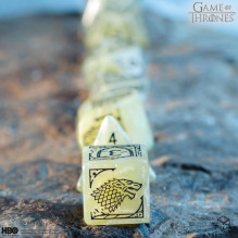 Game of Thrones. Stark kauliukų rinkinys Q-WORKSHOP Game of Thrones. Stark kauliukų rinkinys Q-WORKSHOP