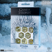 Game of Thrones. Stark kauliukų rinkinys Q-WORKSHOP Game of Thrones. Stark kauliukų rinkinys Q-WORKSHOP
