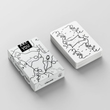 Shantell Martin Whitney White Theory11 žaidimo kortos Shantell Martin Whitney White Theory11 žaidimo kortos