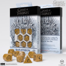 Game of Thrones. Baratheon kauliukų rinkinys Q-WORKSHOP Game of Thrones. Baratheon kauliukų rinkinys Q-WORKSHOP