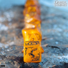 Game of Thrones. Baratheon kauliukų rinkinys Q-WORKSHOP