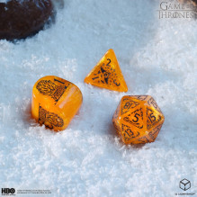 Game of Thrones. Baratheon kauliukų rinkinys Q-WORKSHOP Game of Thrones. Baratheon kauliukų rinkinys Q-WORKSHOP