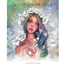 Wildflower Folk Spalvinimo...