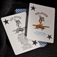 Bee Jumbo Poker Cards (Blue) Bee Jumbo Poker Cards (Blue)