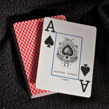 Bee Jumbo Poker Cards (Red) Bee Jumbo Poker Cards (Red)