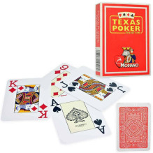 Modiano Texas Poker Hold Em Jumbo Index kortos (raudonos) Modiano Texas Poker Hold Em Jumbo Index kortos (raudonos)