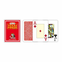 Modiano Texas Poker Hold Em Jumbo Index kortos (raudonos) Modiano Texas Poker Hold Em Jumbo Index kortos (raudonos)