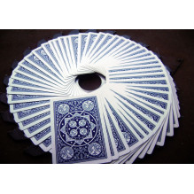 Bicycle Tally-Ho Fan back kortos (Mėlynos) Bicycle Tally-Ho Fan back kortos (Mėlynos)