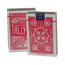 Bicycle Tally-Ho Fan back kortos (Raudonos) Bicycle Tally-Ho Fan back kortos (Raudonos)