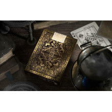 Harry Potter Hufflepuff Geltonos Theory11 žaidimo kortos Harry Potter Hufflepuff Geltonos Theory11 žaidimo kortos