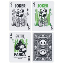 Panda žaidimo kortos Bicycle