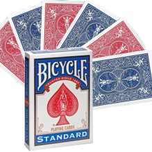 Bicycle Double Back Raudona...
