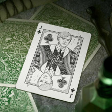 Harry Potter Slytherin Žalios Theory11 žaidimo kortos