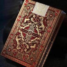 Harry Potter Gryffindor Raudonos Theory11 žaidimo kortos