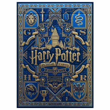 Harry Potter Raven Claw Mėlynos Theory11 žaidimo kortos Harry Potter Raven Claw Mėlynos Theory11 žaidimo kortos
