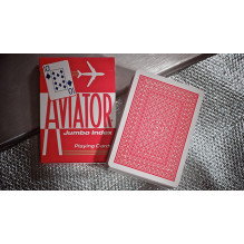 Aviator Jumbo Poker Cards (Red) Aviator Jumbo Poker Cards (Red)