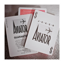 Aviator Jumbo Poker Cards (Red) Aviator Jumbo Poker Cards (Red)