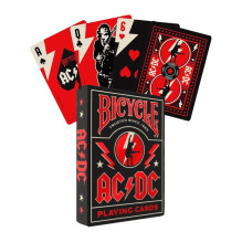 AC / DC žaidimo kortos Bicycle
