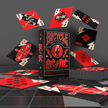 AC / DC žaidimo kortos Bicycle AC / DC žaidimo kortos Bicycle